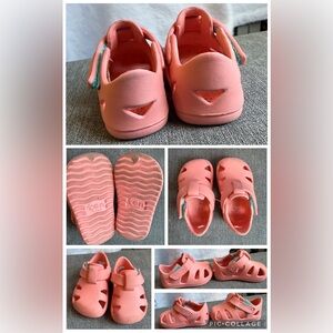 Baby Toddler Kids Ten Little Splash Sandals in Pink Lemonade 4C (run small)